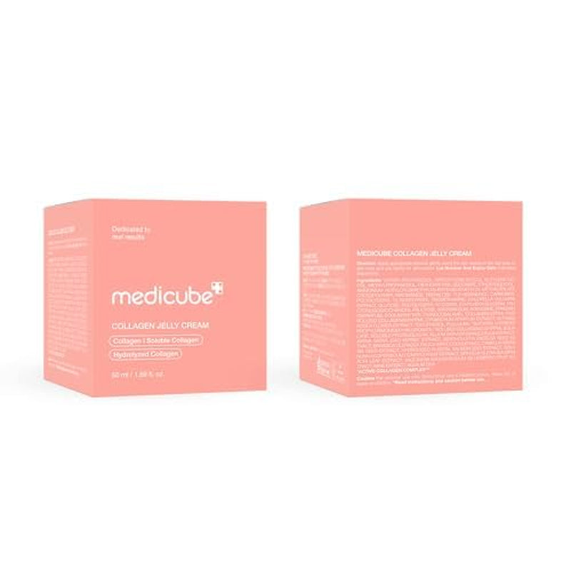 Collagen Jelly Cream- Niacinamide & Freeze-Dried Hydrolyzed Collagen - Boosts Skin'S Barrier Hydration and Gives 24H Glow & Lifted Look - Korean Skincare (1.69 Fl Oz (Pack of 1))