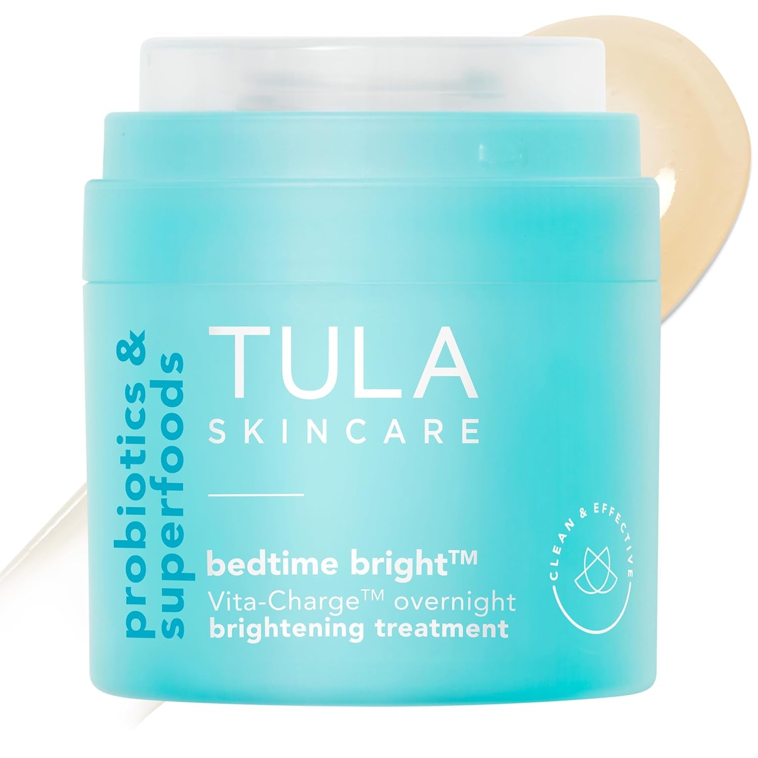 Skin Care Bedtime - Bright Vita-Charge Overnight Brightening Treatment, Vitamin C & Niacinamide Help Even Skin Tone & Texture, 1.7Fl Oz