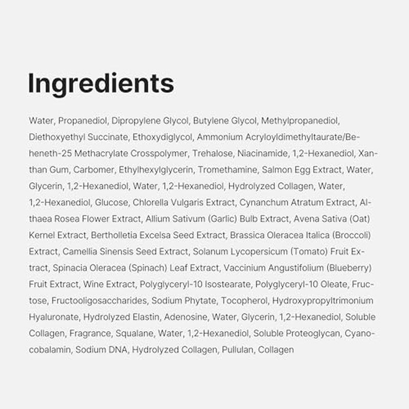 Collagen Jelly Cream- Niacinamide & Freeze-Dried Hydrolyzed Collagen - Boosts Skin'S Barrier Hydration and Gives 24H Glow & Lifted Look - Korean Skincare (1.69 Fl Oz (Pack of 1))