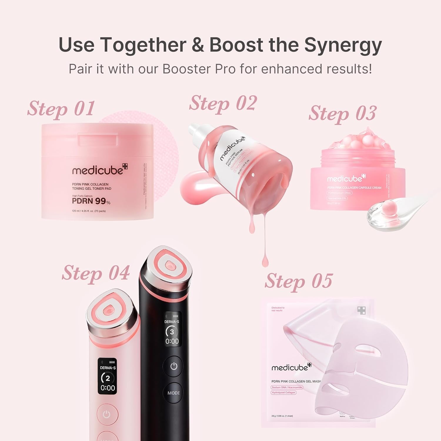 '- PDRN Pink Peptide Serum, 30Ml