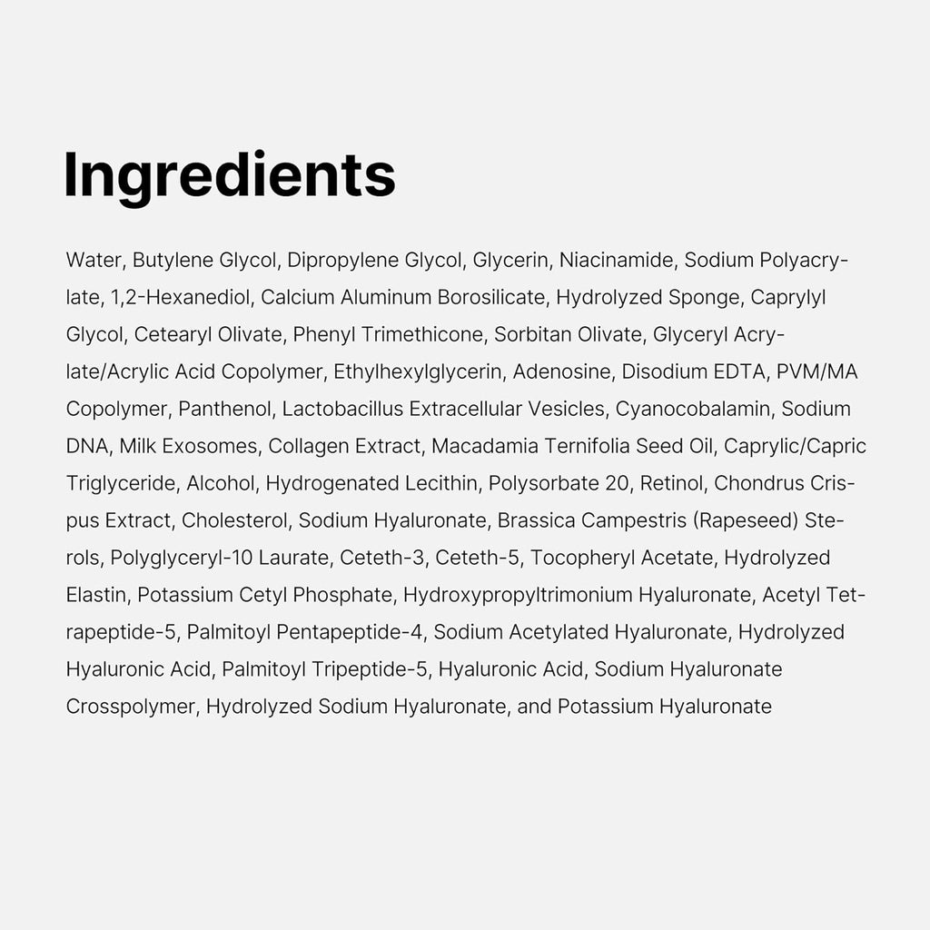 Exosome Shot PDRN Pink Collagen 7,500 PPM Spicule Facial Serum | Liquid Skin Booster | Exosome, Salmon DNA Spicules | Uneven Skin Tone, Pore Care, Skin Texture | Korean Skincare, 1.01 Fl.Oz