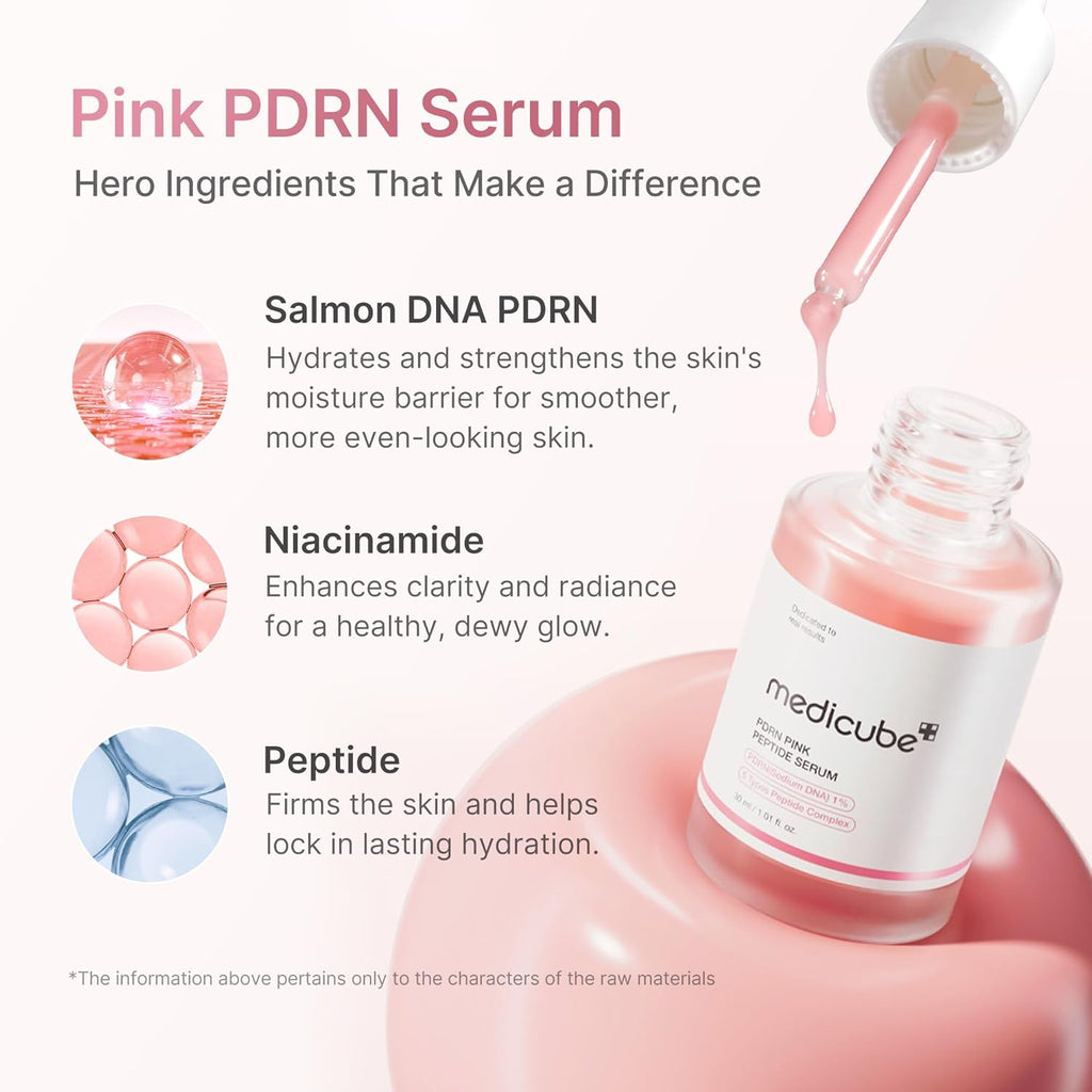 '- PDRN Pink Peptide Serum, 30Ml